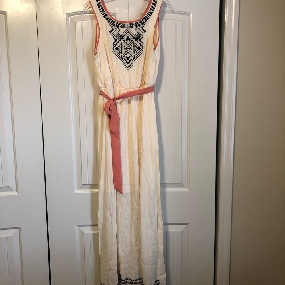 Cato embroidered maxi dress